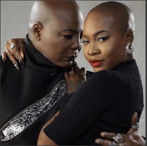 Charly Boy and daughter
