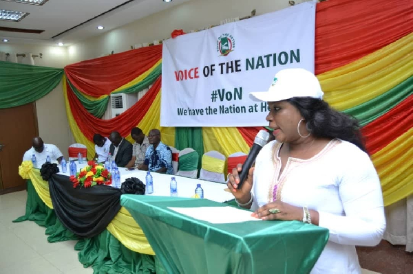 Hajia Mariam Mohammed is the President and Chairperson of Voice of the Nation