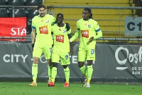 Osman opened the scoring for KAA Gent in their 2-1 defeat at KV Oostende  in the Belgium Pro League