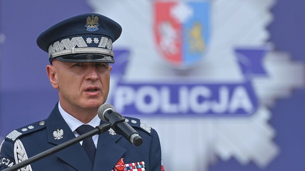 Poland’s police chief Jaroslaw Szymczyk