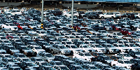 Some used cars that are imported into the country