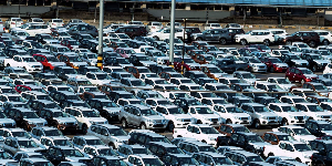 Some used cars that are imported into the country