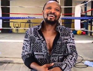 Former Ghanaian boxer Joseph Agbeko