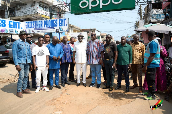Simon Madjie met with the GUTA leadership as they visited some traders
