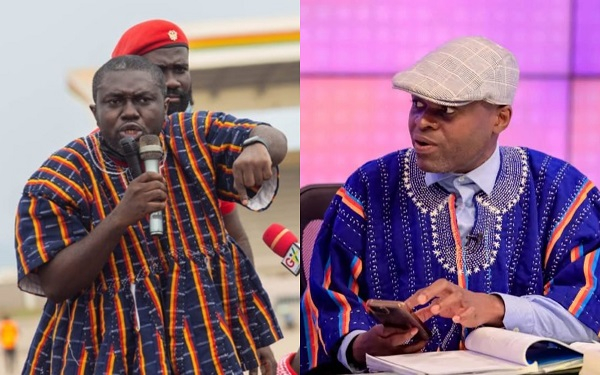 Oliver Barker-Vormawor (L) and Martin Kpebu(R)