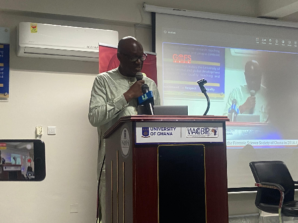 Prosper Douglas Kweku Bani is Special Security Advisor to the President