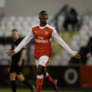 Arsenal youngster Edward Nketiah