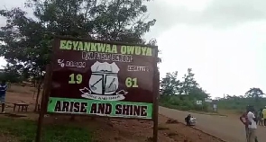 Both teachers and students of the school are compelled to ease themselves in a bush