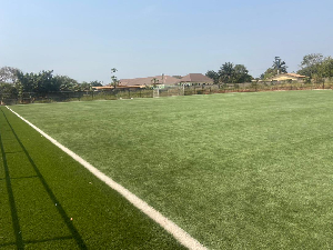 The Goaso Astroturf was commissioned in December 2024