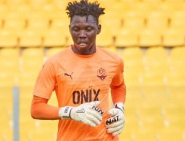 Accra Lions goalkeeper, Andrews Owusu