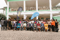 A group photograph of some of the stakeholders