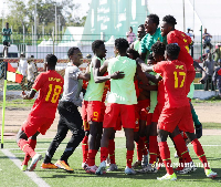 The result placed Ghana at the top Group A, ensuring their place in the last four of the tournament