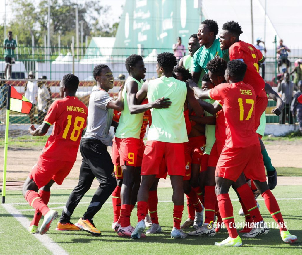 The result placed Ghana at the top Group A, ensuring their place in the last four of the tournament