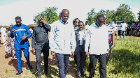 Haruna Iddrisu is the Minister of Education during the tour on May 4, 2026