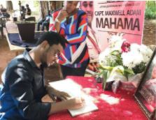 Actor James Gardiner has expressed his condolence to the family of late Major Maxwell Mahama