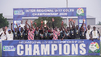 The winners of the 2026 KGL Foundation Inter-Regional U17 Colts Championship