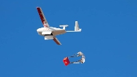 Zipline medical drone transported the vaccines to their required destinations