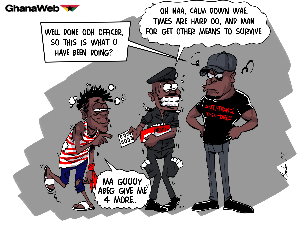 Anti-Tramadol Taskforce arrests alleged policeman with six boxes of Tramadol in Tamale
