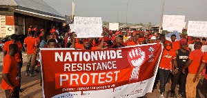 Some NDC protestors