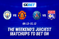 Weekend football matches to bet on