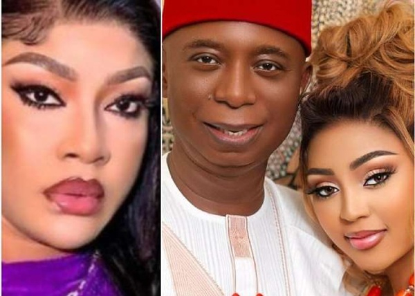 Nollywood actress Angela Okorie (L) has expressed her support for Regina Daniels despite pass feud