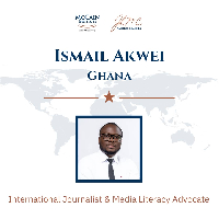 Ismail Akwei is an international journalist and Executive Director of the Media Literacy Development