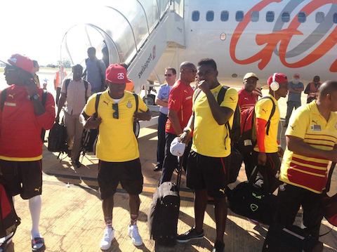 Black Stars players will leave to their various clubs in Europe tonight