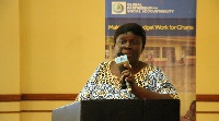 Madam Harriet Nuamah Agyemang, Senior Programme Officer, SEND Ghana