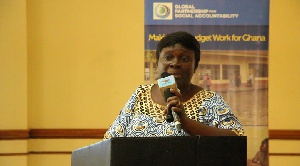Madam Harriet Nuamah Agyemang, Senior Programme Officer, SEND Ghana