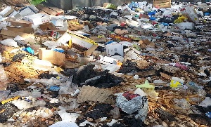file photo: Residents often dump their waste into open spaces, drains and rivers