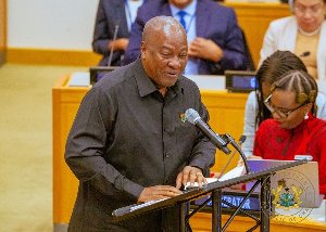 President John Dramani Mahama at the event