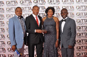 Staff of Tecno at GITTA Awards