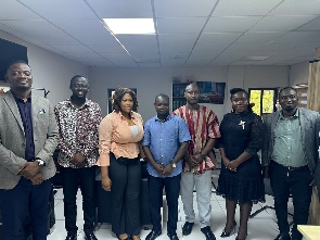 A team from Acreaty Ghana Limited and some executives of GRASAG National