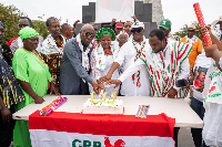 A group photograph during the unveiling ceremony