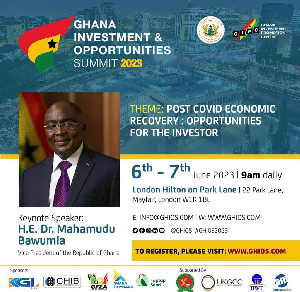 LIVESTREAMED: Ghana Investment And Opportunities Summit 2023