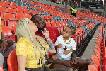 Jerome Opoku's wife Tanja steals the show as Ghana beat Panama Jerome Opoku's wife Tanja steals the show as Ghana beat Panama