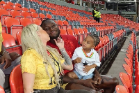 Jerome Opoku and his wife Tanja