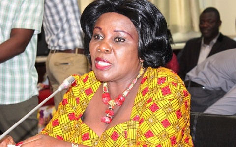 Madam Cecilia Dapaah , Aviation Minister