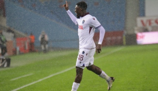 Ghana striker Caleb Ekuban bags assist in Trabzonspor big victory against Konyaspor