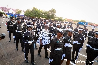 The graduands were appointed into the Senior Officer Corps of the Ghana Police Service