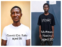 The convicts received 12 years and 10 years' imprisonment respectively after being found guilty
