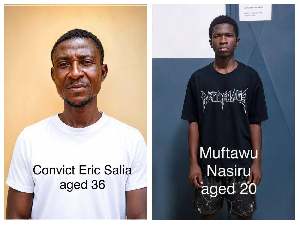 The convicts received 12 years and 10 years' imprisonment respectively after being found guilty