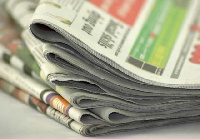 Stories making the headlines on the front pages of major newspapers