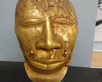 A picture of the Asante gold regalia