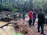 Government is making efforts to curb the menace of galamsey in the country