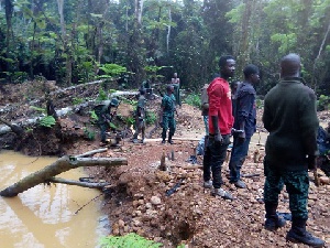 Government is making efforts to curb the menace of galamsey in the country