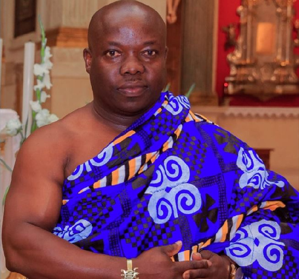 President of Asanteman Italy, King Oppong Akosah