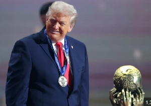 US President Donald Trump won the inaugural edition of the FIFA Peace Prize