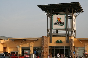 The Shoprite supermarket at the Accra Mall