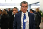 California Governor Newsom says White House blocked his Davos event California Governor Newsom says White House blocked his Davos event